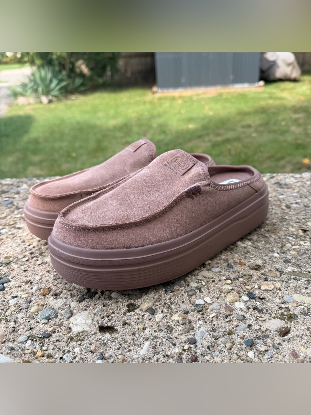 Hey Dude women’s Austin lift mule slip on shoes - Picture 4 of 8